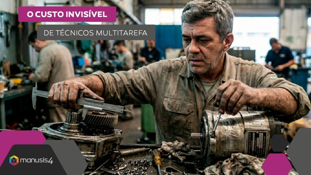 O custo invisível de técnicos multitarefa